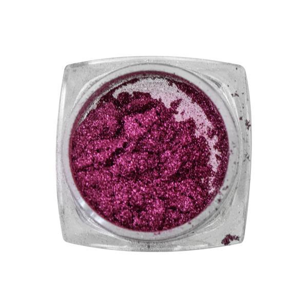 Pigment pentru unghii, Global Fashion, Mirror Rose Red B05, Roz Accesorii imagine noua