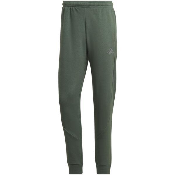 Pantaloni barbati adidas stadium fleece badge of sport hm7892, xl, verde