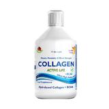 Colagen Lichid Hidrolizat Tip 1, 2 si 3 Active Life cu 5000mg + Bcaa si Aminoacizi + Acid Hialuronic + Vitamina C, B5, B6 sticla, 500 ml