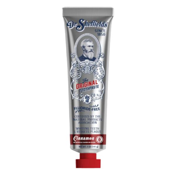 Pasta de Dinti Fara Fluor cu Scortisoara - Dr.Sheffield&#039;s Originals Toothpaste Cinnamon, 88ml