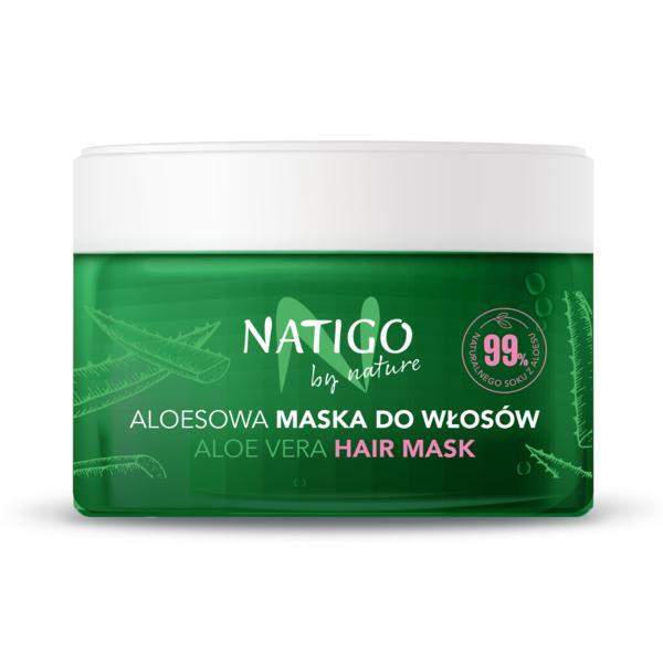 Masca pentru par Natigo By Nature cu aloe vera 99% natural ingredients, 200ml 200ml