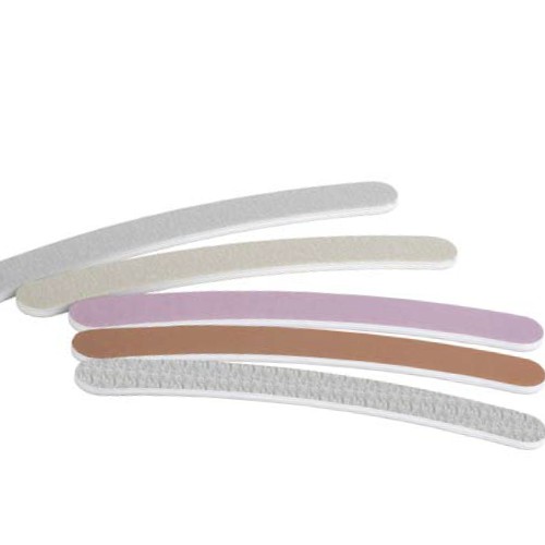 Pila Unghii – Beautyfor Nail File Garnet Emery Curved Board with Korean paper, duritate 150/220 150/220