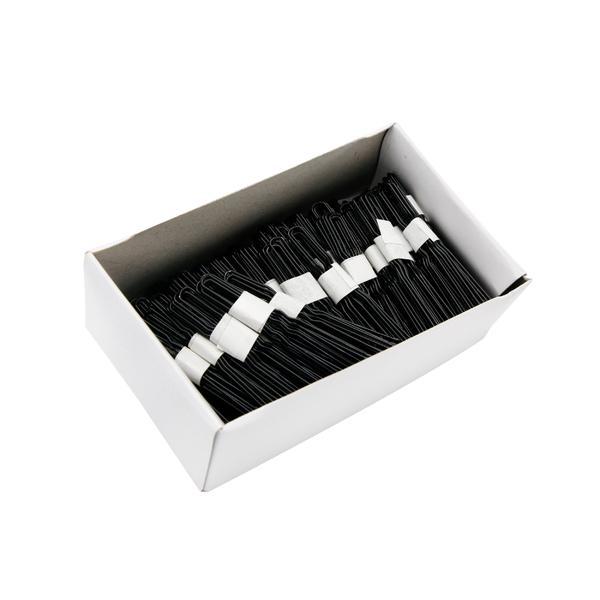 Agrafe de par, global fashion, 6 cm, 500gr, negru