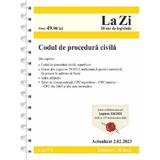 Codul de procedura civila Act.2 februarie 2023 Ed.Spiralata, editura C.h. Beck