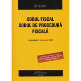 Codul fiscal. Codul de procedura fiscala. Act. 1 februarie 2023, editura Hamangiu