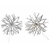 Set 2 decoratiuni cu leduri 40 cm