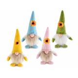 Set 4 figurine Gnomi 12x8.5x20.5 cm
