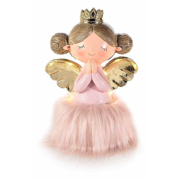 Figurina inger cu led 11.5x8x17 cm
