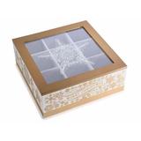 Cutie ceai Craciun 24x24x9 cm