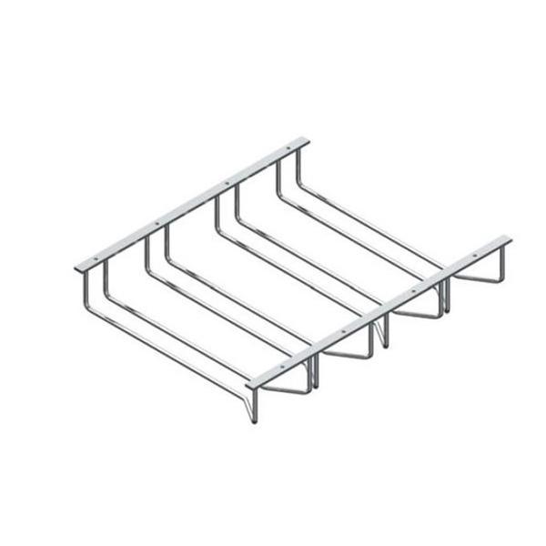 Suport suspendat pentru pahare cu picior de 70 mm, cu 4 diviziuni