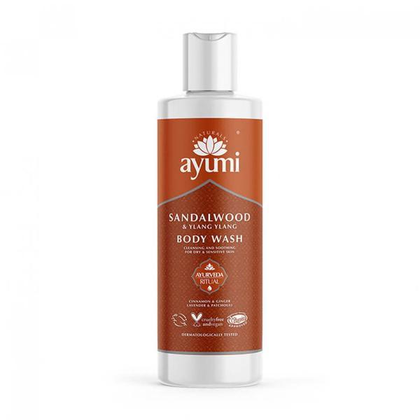 Gel de dus cu Lemn de Santal si Ylang Ylang, Ayumi, 250 ml