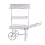 Carucior candy bar din lemn violet 132x48x150 cm