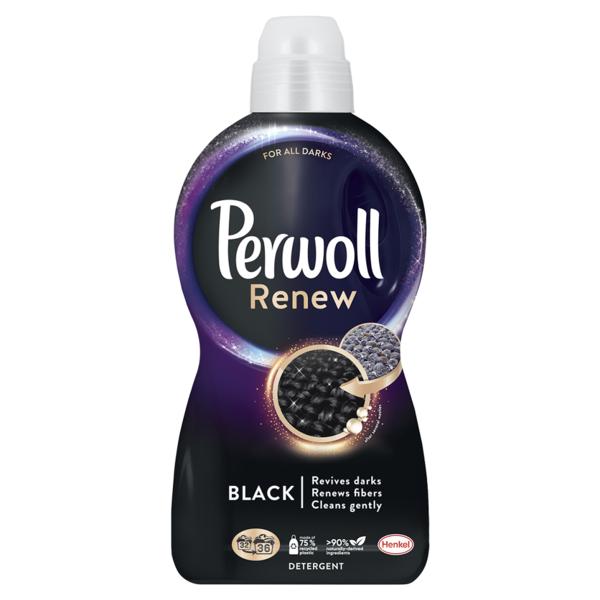 Detergent Lichid pentru Rufe Negre - Perwoll Renew Black, 990 ml