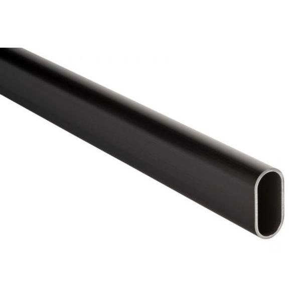 Bara pentru umerase ovala neagra 30x15 mm, lungime 1 m