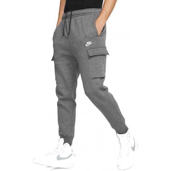 Pantaloni barbati Nike Sportswear Club Fleece CD3129-071, XL, Gri
