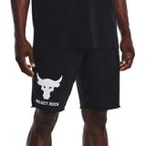 Pantaloni scurti barbati Under Armour Project Rock Terry 1377429-001, S, Negru