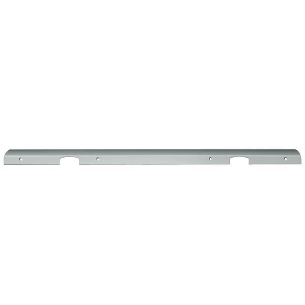 Profil aluminiu imbinare blat bucatarie 28, finisaj aluminiu, L:600 mm