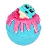 Bila efervescenta de baie Blue Raspberry Ice, Bomb Cosmetics, 160 g