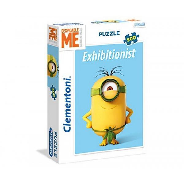 Puzzle Clementoni - minions - exhibitionist, 500 piese (60879)
