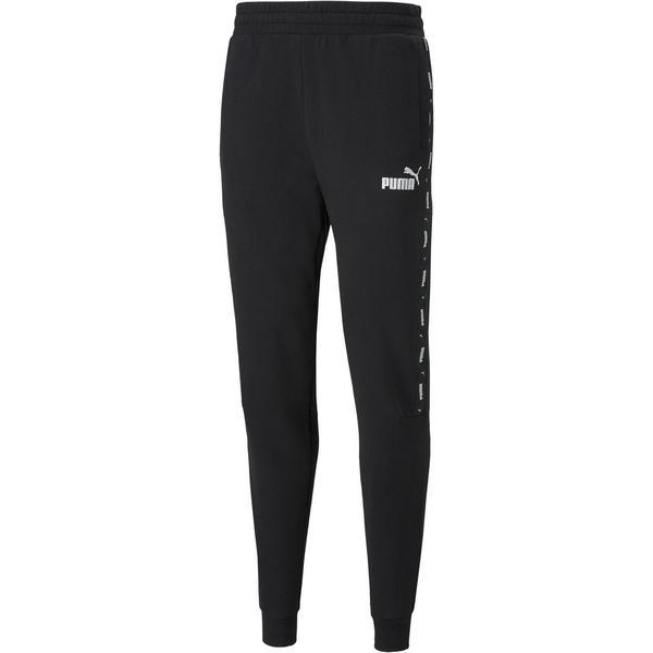 Pantaloni barbati puma essentials tape 84738801, l, negru