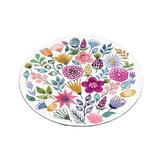 Covor de bucatarie, multicolor, lavabil, anti-alunecare, Ø 100 cm