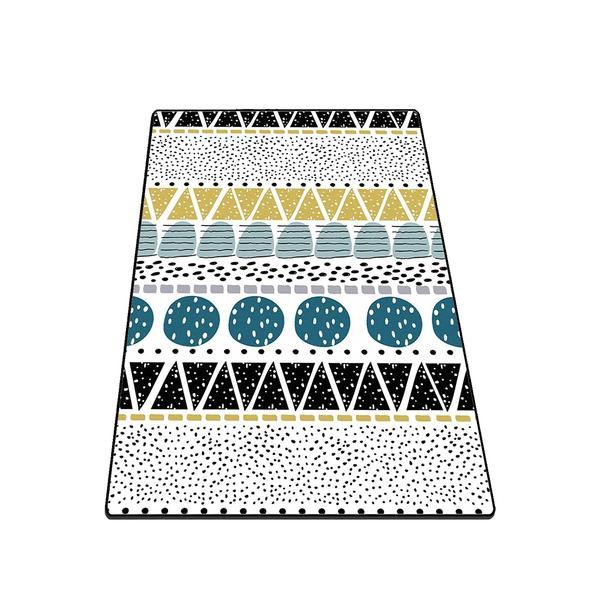 Covor de bucatarie Praga, Multicolor, lavabil, anti-alunecare, 80 x 200 cm