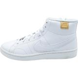 Pantofi sport Unisex Nike Court Royale 2 Mid CT1725-100, 36, Alb