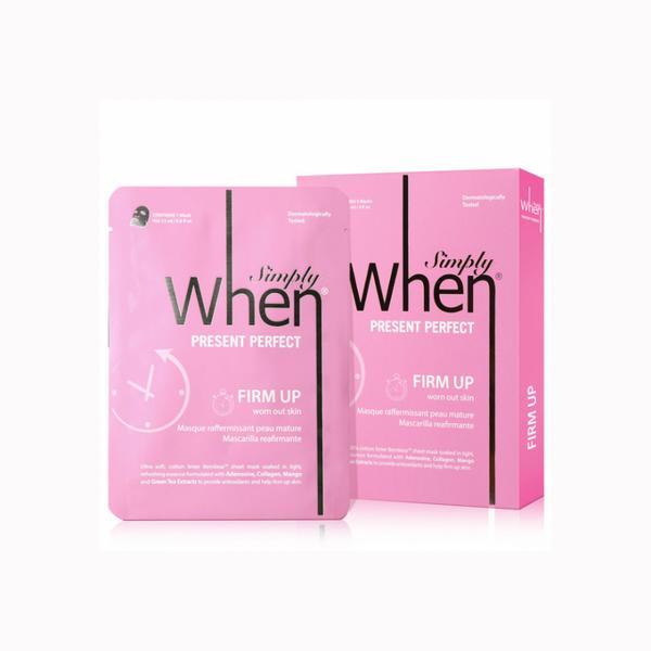 Set coreana Masca pentru fermitate pentru ten matur Present Perfect, Simply When, 5 buc buc imagine noua