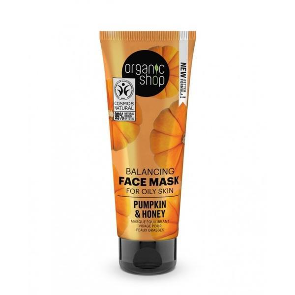 Masca echilibranta pentru ten gras Pumpkin Honey, 75ml – Organic Shop 75ML
