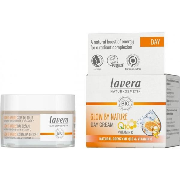 Crema de zi iluminatoare Glow by Nature, vitamina C si coenzima Q10 Lavera, 50ml 50ml