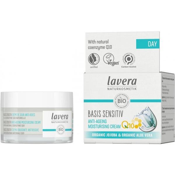 Crema hidratanta antirid cu coenzima Q10 Basis Sensitiv Lavera, 50 ml antirid