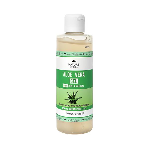 Gel Hidratant cu 99% Aloe Pur – Nature Spell Aloe Vera Gel, 200 ml #99