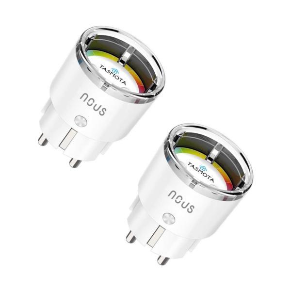Priza smart wifi cu monitorizare a consumului de energie, nous, a1 (2 buc.)