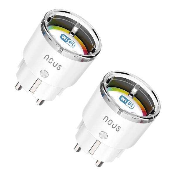 Priza Smart WiFi cu monitorizare a consumului de energie, Nous, A1