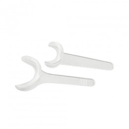 Departator bucal cu maner prima, plastic transparent, marime s