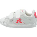 Pantofi sport copii Le Coq Sportif Courtclassic Baby Girl Fluo 2310275, 26, Alb