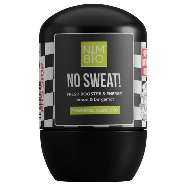 Deodorant Natural pentru Adolescenti - Nimbio No Sweat, 50 ml