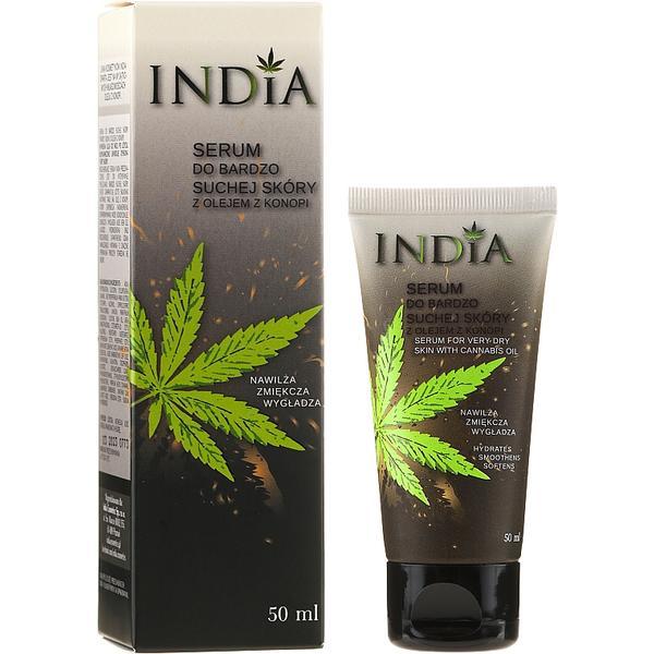 Ser pentru fata, India Cosmetics, Serum with Cannabis Oil, 50 ml