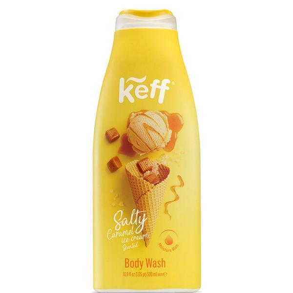 Gel de dus, keff, salty caramel ice cream, 500 ml