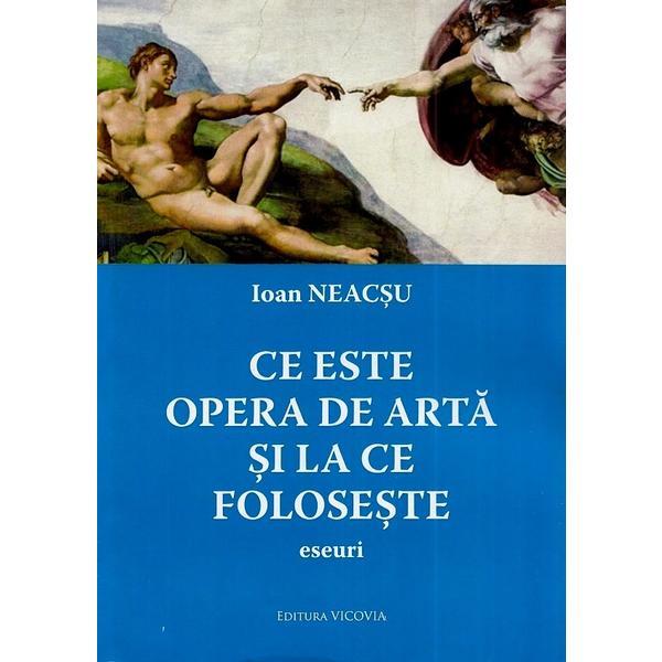 Ce este opera de arta si la ce foloseste. Eseuri - Ioan Neacsu, editura Vicovia