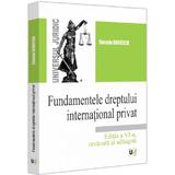 Fundamentele dreptului international privat Ed.6 - Cosmin Dariescu, editura Universul Juridic