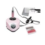 Freza electrica pentru unghii, 45000 rotatii, 65W, ZS-608, pink