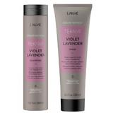 Set pentru par blond, Lakme, Refresh Violet Lavender Sampon 300 ml + Masca 300 ml