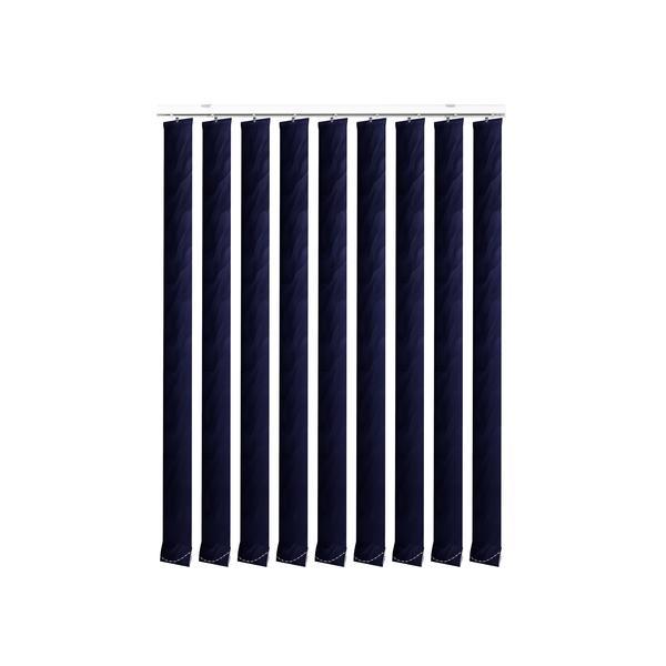 Jaluzele Verticale Textile , Beata  Indigo , L 210  cm X H 120  cm