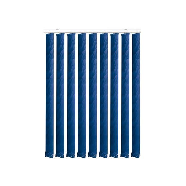 Jaluzele Verticale Textile , Beata  Albastru , L 155  cm X H 100  cm
