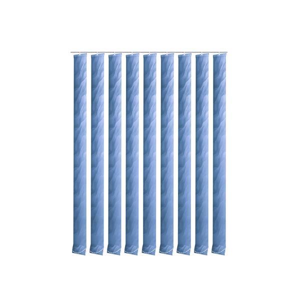 Jaluzele Verticale Textile , Beata  Albastru Deschis , L 140  cm X H 140  cm
