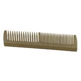 Pieptene Any, lemn natur, drept cu dinti, 19 x 4.5 cm