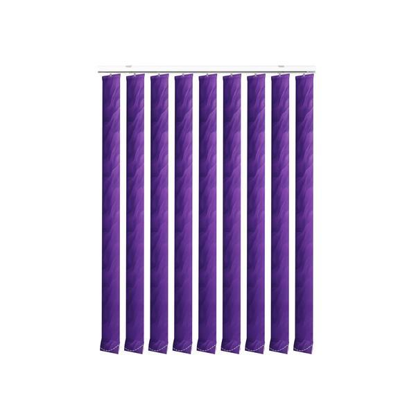 Jaluzele Verticale Textile , Beata  Mov , L 155  cm X H 250  cm