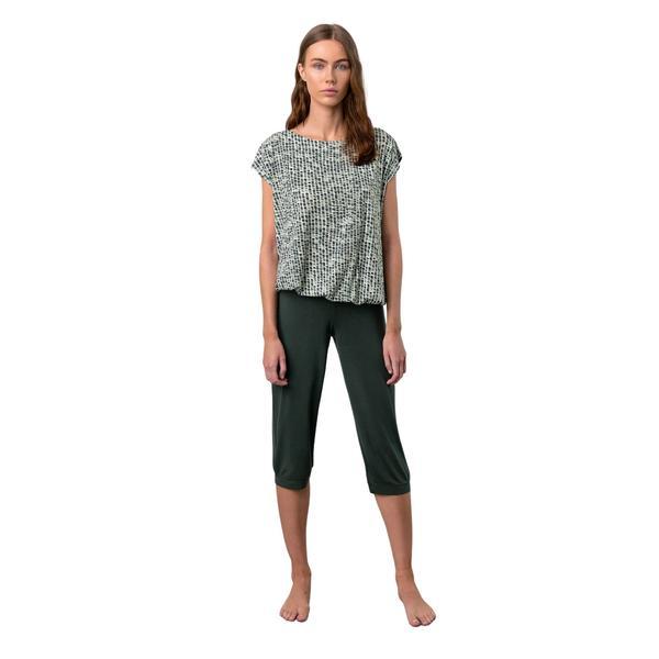 Pijama de dama Vamp,18136,XL,micromodal,verde