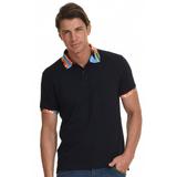 Tricou de barbati Splendid 45206009, XXL, bumbac, albastru